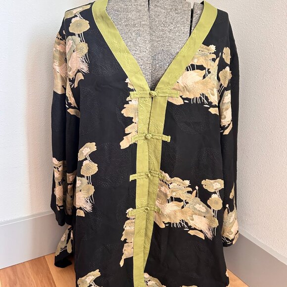 Citron Kimono, size Large - Picture 2 of 5